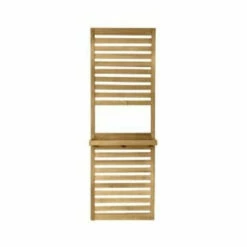 Forest Garden Slatted Wall Planter Trellis 1 Shelf 180cm(h) X 60cm(w) X 3.5cm(d)