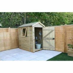 Forest Garden Timberdale 6 X 4 Apex Shed -OUTSUNNY Shop 4937838 1