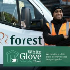 Forest Garden Timberdale 6 X 4 Apex Shed -OUTSUNNY Shop 4937838 7