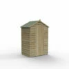 Forest 4×3 4Life Overlap Apex Shed, No Window -OUTSUNNY Shop 4937937 3