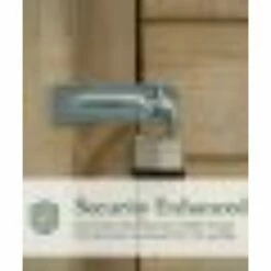 Forest Garden Overlap Pressure Treated 6x4 Apex Shed -OUTSUNNY Shop 4937944 9