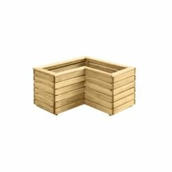 Forest Garden Linear Corner Planter 80cm 8 Forest Garden Linear Corner Planter 80cm -OUTSUNNY Shop 4938040 2