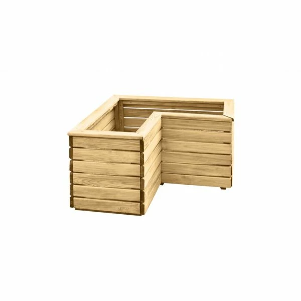 Forest Garden Linear Corner Planter 80cm 4 Forest Garden Linear Corner Planter 80cm - Image 2