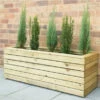 Forest Garden Linear Planter - Long 44cm(h) X 120cm(w) X 40cm(d) -OUTSUNNY Shop 4938095 1