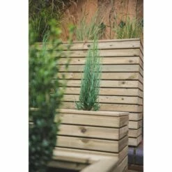 Forest Garden Linear Planter - Long 44cm(h) X 120cm(w) X 40cm(d) -OUTSUNNY Shop 4938095 4