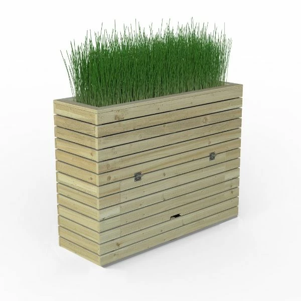 Forest Garden Linear Planter - Tall With Storage 91cm(h) X 120cm(w) X 40cm(d) 6 Forest Garden Linear Planter - Tall With Storage 91cm(h) X 120cm(w) X 40cm(d) - Image 4