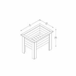 Forest Garden Deep Root Planter - 1m 9 Forest Garden Deep Root Planter - 1m -OUTSUNNY Shop 4938118 4