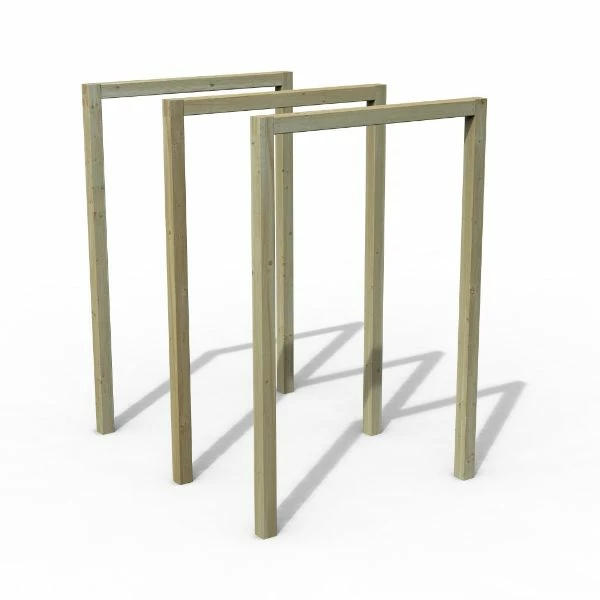 Forest Garden Sleeper Arch Set Of 3 4 Forest Garden Sleeper Arch Set Of 3 - Image 2