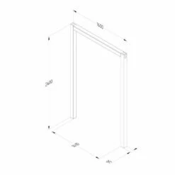 Forest Garden Sleeper Arch Set Of 3 11 Forest Garden Sleeper Arch Set Of 3 -OUTSUNNY Shop 4938224 5