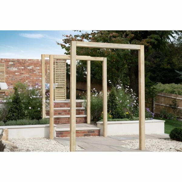 Forest Garden Sleeper Arch Set Of 3 5 Forest Garden Sleeper Arch Set Of 3 - Image 3