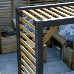 Forest Garden Slatted Arch 15 Forest Garden Slatted Arch -OUTSUNNY Shop 4938248 3