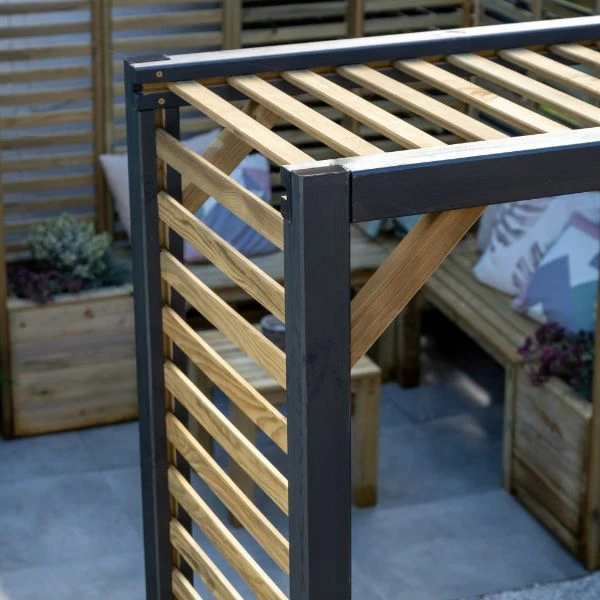 Forest Garden Slatted Arch 9 Forest Garden Slatted Arch - Image 7