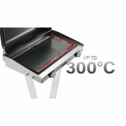 Kalorik Standing Electric BBQ Grill - Silver & Black -OUTSUNNY Shop 4997382 Kalorik Standing Electric BBQ Grill Silver Black 12