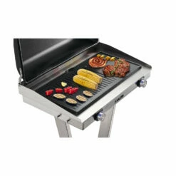 Kalorik Standing Electric BBQ Grill - Silver & Black -OUTSUNNY Shop 4997382 Kalorik Standing Electric BBQ Grill Silver Black 13