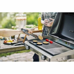 Kalorik Standing Electric BBQ Grill - Silver & Black -OUTSUNNY Shop 4997382 Kalorik Standing Electric BBQ Grill Silver Black 3