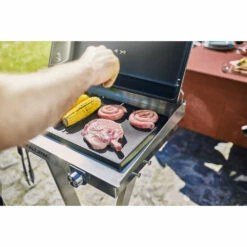 Kalorik Standing Electric BBQ Grill - Silver & Black -OUTSUNNY Shop 4997382 Kalorik Standing Electric BBQ Grill Silver Black 6