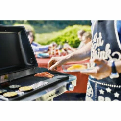 Kalorik Standing Electric BBQ Grill - Silver & Black -OUTSUNNY Shop 4997382 Kalorik Standing Electric BBQ Grill Silver Black 8