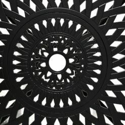 Outsunny Garden Dining Table - Black -OUTSUNNY Shop 5 1 d6e7eea4 94ab 480d 858b 3f10f4720fb2