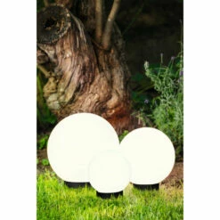 EGLO Solar Lights Sphere Set Of 3 -OUTSUNNY Shop 5047406 EGLO Solar Lights Sphere Set of 3 1
