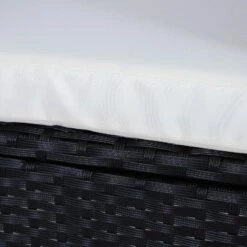 Outsunny-3 Piece Rattan Bistro Set - Black -OUTSUNNY Shop 70k3d617eecc2a467