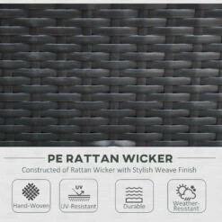 Outsunny Outdoor Rattan Furniture Sectional Sofa Set 7 Piece - Brown & Cream -OUTSUNNY Shop 9Cr88c18679011d9d jpg