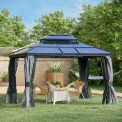 Outsunny Hardtop Gazebo 3x3.6m - Grey 13 Outsunny Hardtop Gazebo 3x3.6m - Grey -OUTSUNNY Shop A1690f1811dea717a jpg