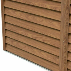 Outsunny Outdooor Storage Shed Wooden Effect Galvanised Steel 7.7ft X 6.4ft -OUTSUNNY Shop AJtd4d18450e7e871 jpg