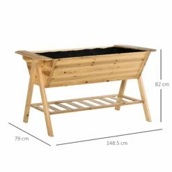 Outsunny Wooden Planter Garden Raised Bed -OUTSUNNY Shop AQi24c17dc30abe72 c0a1944a 1766 40e3 9e42 950efa5b9089