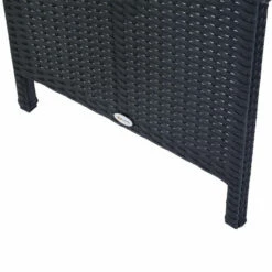 Outsunny Rattan Corner Sofa Set With Table And Footstools - Black -OUTSUNNY Shop AUR3d617eecc29106 jpg