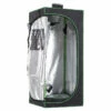 Outsunny Hydroponic Plant Grow Tent W/ Window Tool Bag 60L X 60W X 140Hcm Black