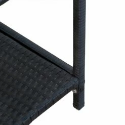 Outsunny Rattan Rocking Chair Set - Black -OUTSUNNY Shop Ace0b317dc18a3d33