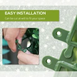 Outsunny Faux Green Floral Wall Trellis - 12 Pieces 17 Outsunny Faux Green Floral Wall Trellis - 12 Pieces -OUTSUNNY Shop Aho2a817e2f02ca91 66ffa476 0302 4b77 9fc3 2717488d991e