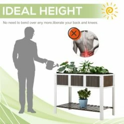 Outsunny Wooden Planter Raised Elevated Garden Bed -OUTSUNNY Shop CdG4f917dc49d9c77 8a872dcf 8f75 4adf 967a 39a0a4ae68c2