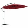 Outsunny Steel Hanging Banana Umbrella Parasol - Red -OUTSUNNY Shop DTq98a1814229cdb0 jpg