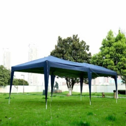 Outsunny 3 X 6m Garden Pop Up Gazebo Height Adjustable Marquee Party Tent Wedding Water Resistant Awning Canopy With Free Storage Bag Blue 671 Global Ratings -OUTSUNNY Shop EDY3d618682ad514e jpg
