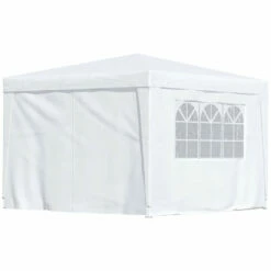 Outsunny Gazebo 2.95 M X 2.95 M - White -OUTSUNNY Shop EnIdaa185156050d4 jpg