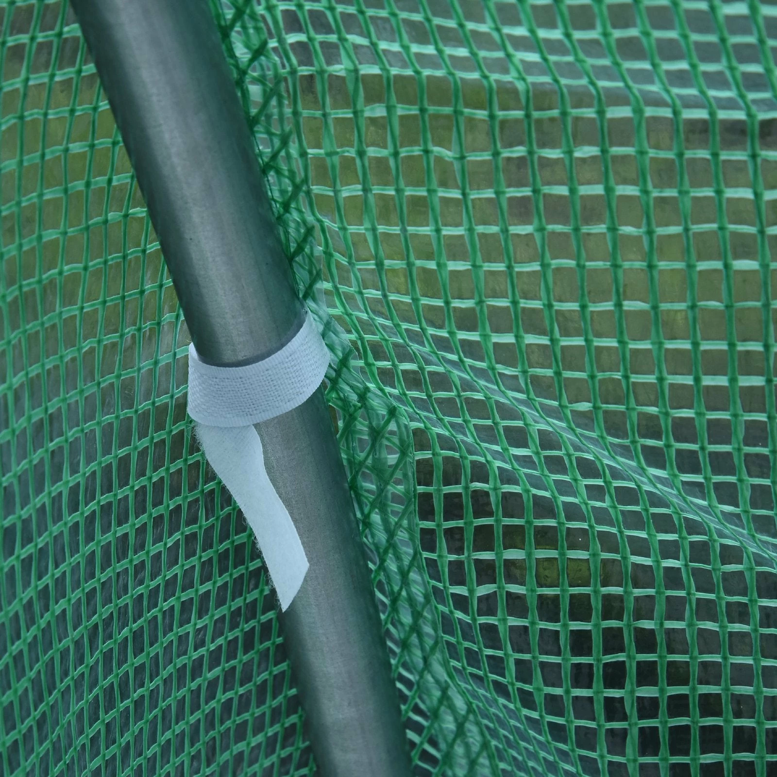 Outsunny Galvanised Steel Walk-in Greenhouse 6 X 3M Green 10 Outsunny Galvanised Steel Walk-in Greenhouse 6 X 3M Green - Image 8