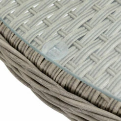 Outsunny Rattan Dining Set 4 Seater - Grey -OUTSUNNY Shop FvFfc91818aa902cc jpg