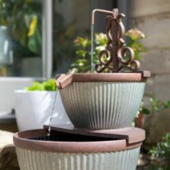 La Hacienda Irondale Pours Water Feature 7 La Hacienda Irondale Pours Water Feature -OUTSUNNY Shop Irondale Pours Water Feature 4959014 2