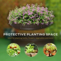 Outsunny Round Cultivation Bed -OUTSUNNY Shop JOUa0917edc657c91 78a4d369 411c 45d9 96bc 399f574240ee