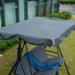 Outsunny Swing Chair 3-Seater -Dark Grey -OUTSUNNY Shop JP7a19180271139d2 jpg