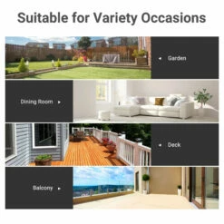 Outsunny Table Square 68.5L X 68.5W X 84H Cm - Black -OUTSUNNY Shop JbK75617fcf92c052 jpg