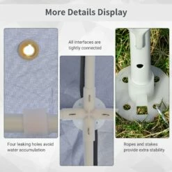 Outsunny 3 X 3 Meter Outdoor Gazebo Garden Canopy Tent Sun Shade Event Shelter With Mesh Screen Side Walls, Grey -OUTSUNNY Shop K4j06817dc2415e89 ba4f0ec2 bddf 4f51 9082 266de9d04ae7