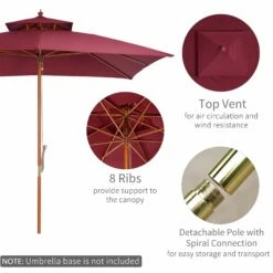 Outsunny Patio Umbrella -OUTSUNNY Shop KSh46717dc2c1866a