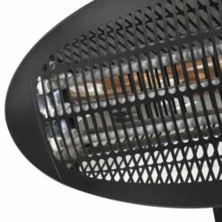 Outsunny Wall Mount Electric Infrared Patio Heater 220V-240V Black -OUTSUNNY Shop KTI3d617edc657c65