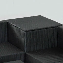 Outsunny Rattan Corner Sofa Set - Black -OUTSUNNY Shop Kmo3d617eecc28ae5 jpg