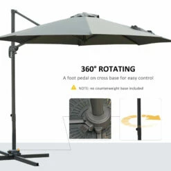 Outsunny Hanging Umbrella 3m - Dark Grey 18 Outsunny Hanging Umbrella 3m - Dark Grey -OUTSUNNY Shop LMB9b117dc4420c53 jpg