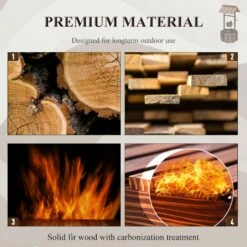 Outsunny Wooden Well -OUTSUNNY Shop LY888c17ee2cf04ee 8f2d763a 1154 4814 8f2b 19bf3836dea7