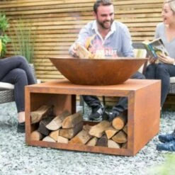 La Hacienda Fire Pit - Moho -OUTSUNNY Shop La Hacienda Fire Pit Moho 4958949 2