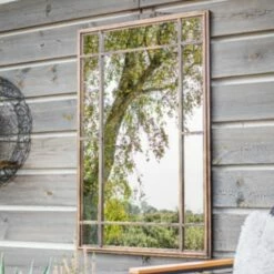 La Hacienda Mirror - Milano Gold Rectangle Mirror -OUTSUNNY Shop La Hacienda Mirror Milano Gold Rectangle Mirror 4958482 1